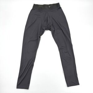 All In Motion Mens Compression Tights Charcoal Gray Athletic Leggings Medium